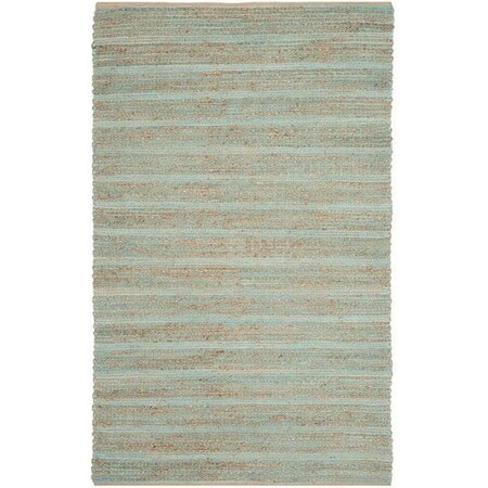 Safavieh 9 x 12 ft. Cape Cod Hand Woven Large Rectangular Area Rug, Aqua CAP851D-9